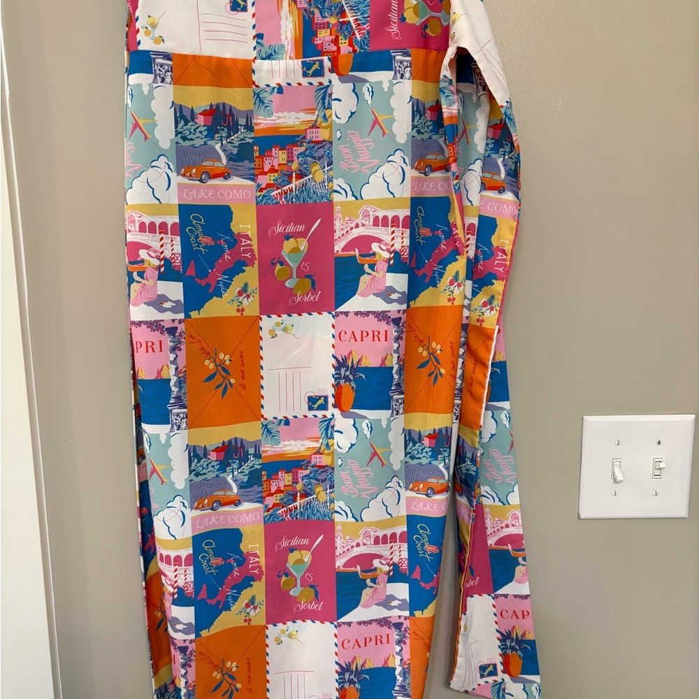 Never Fully Dressed Vibrant Patchwork A-Line Skirt - image 2